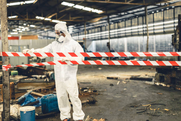 Professional Hoarding Cleanup technician working in Elkton, VA